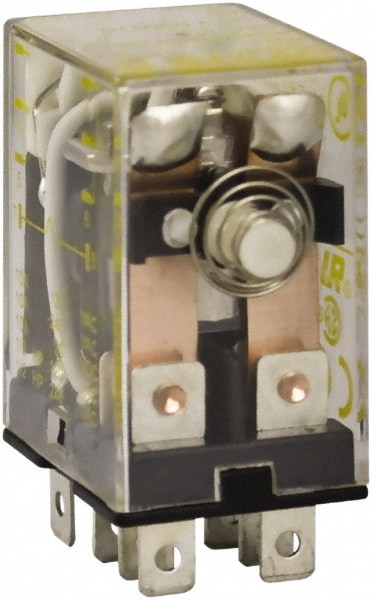 Square D 8501RS42V14 1/2 hp at 240 Volt & 1/3 hp at 120 Volt, Electromechanical Plug-in General Purpose Relay Image