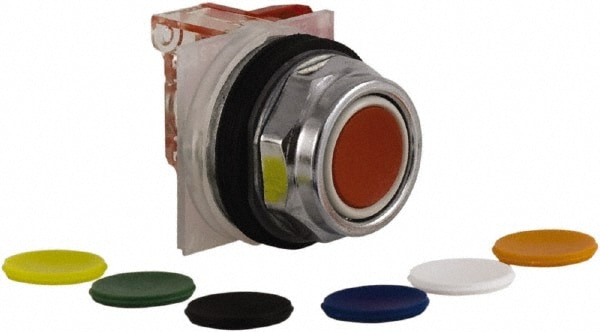 Schneider Electric 9001KR1UH6 Push-Button Switch: 30 mm Mounting Hole Dia, Momentary (MO) Image