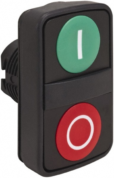 Schneider Electric ZB5AA7341 Push-Button Switch: 22 mm Mounting Hole Dia, Momentary (MO) Image