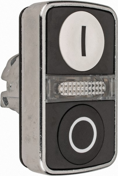 Schneider Electric ZB4BW7A1721 Push-Button Switch: 22 mm Mounting Hole Dia, Momentary (MO) Image