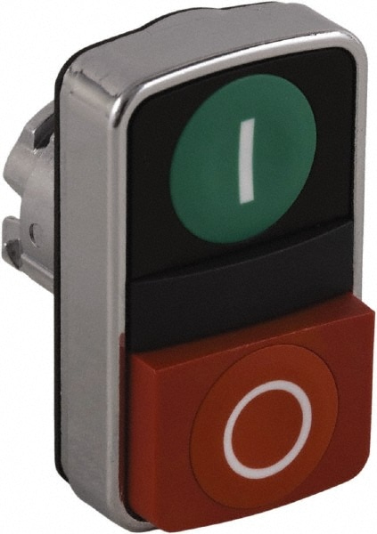 Schneider Electric ZB4BL7340 Push-Button Switch: 22 mm Mounting Hole Dia, Momentary (MO) Image