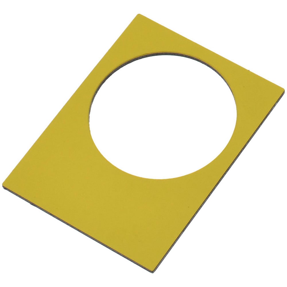 Rectangular, PVC Legend Plate - Blank