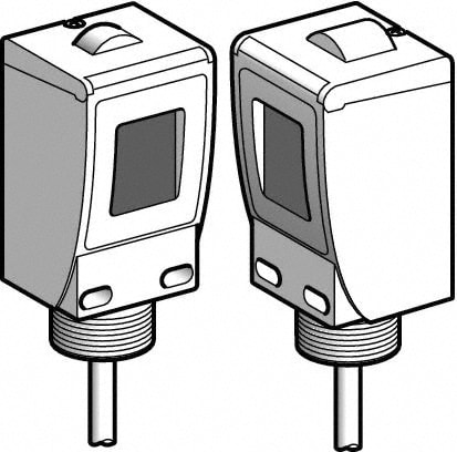 Telemecanique Sensors XUC2ARCTL2 Cable Connector, 60m Nominal Distance, Shock and Vibration Resistant, Through Beam Photoelectric Sensor Image