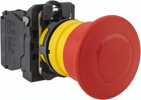 Schneider Electric XB5AT842 Push-Button Switch: 22 mm Mounting Hole Dia, Trigger Action Image