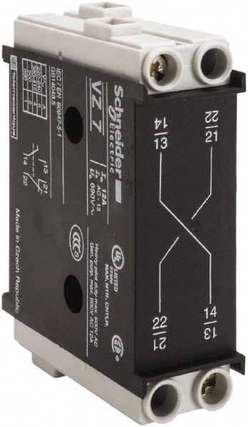 Square D VZ7 Starter Auxiliary Contact Block Module Image