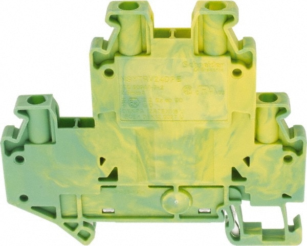 1 Pole, 1,000 Volt, -40 to 266°F, DIN Rail Mount, Polyamide Grounding Terminal Block