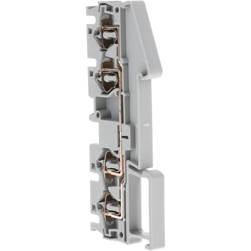 1 Pole, 800 Volt, 32 Amp, -40 to 266°F, DIN Rail Mount, Polyamide Passthrough Terminal Block
