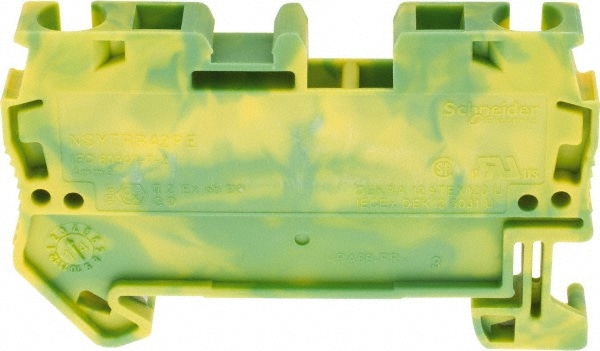 1 Pole, 1,000 Volt, -40 to 266°F, DIN Rail Mount, Polyamide Grounding Terminal Block