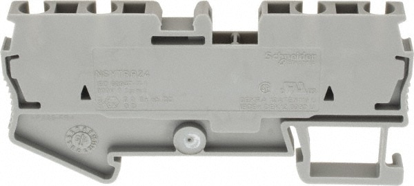 1 Pole, 800 Volt, 24 Amp, -40 to 266°F, DIN Rail Mount, Polyamide Passthrough Terminal Block