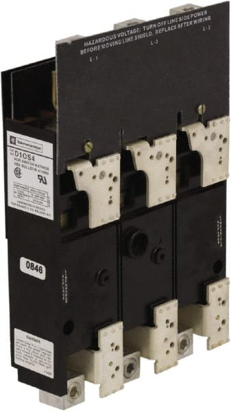 Square D D10S4 Cam & Disconnect Switch: Open, 200 Amp, 600VAC 