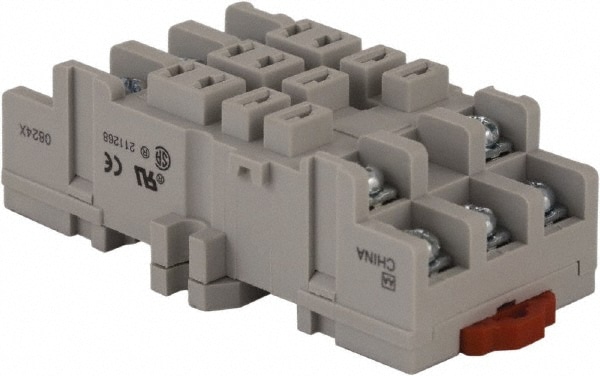 Square D 8501NR82B 11 Pins, 300 VAC, 15 Amp (UL and CSA), Square Relay Socket Image