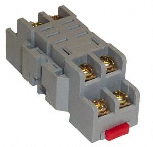 Square D 8501NR42B 8 Pins, 300 VAC, 10 Amp (UL and CSA), Square Relay Socket Image