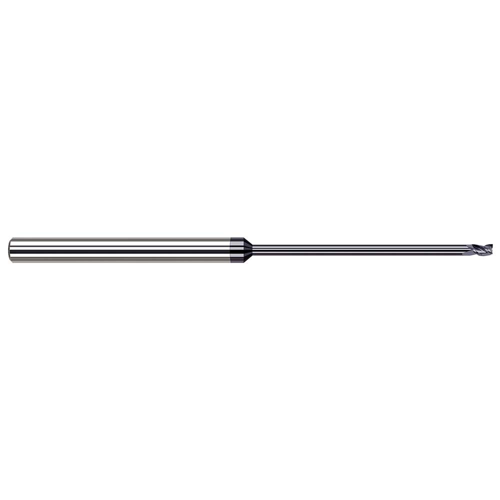 Harvey Tool 58362-C3 Square End Mill: 1/16" Dia, 3 Flutes, 3/32" LOC, Solid Carbide, 30 ° Helix Image