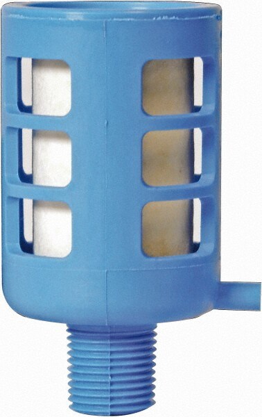 Exhaust  Compressed Air Filter: 1/2 & 1/4" (Drain) Port