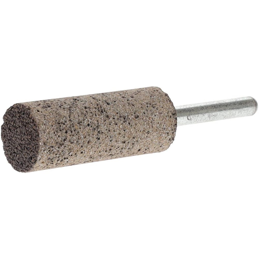 Mounted Point: 3/4" Thick, 1/4" Shank Dia, W208, 30 Grit, Coarse