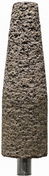 Mounted Point: 3/4" Thick, 1/4" Shank Dia, A1, 36 Grit, Coarse