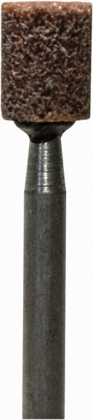 Mounted Point: 5/16" Thick, 1/8" Shank Dia, B136, 60 Grit, Medium