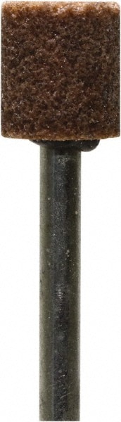 Mounted Point: 3/8" Thick, 1/8" Shank Dia, B134, 60 Grit, Medium
