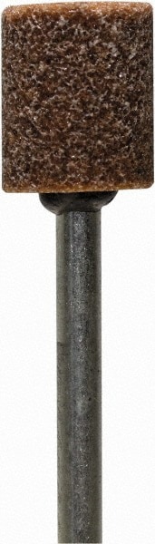 Mounted Point: 1/2" Thick, 1/8" Shank Dia, B132, 60 Grit, Medium