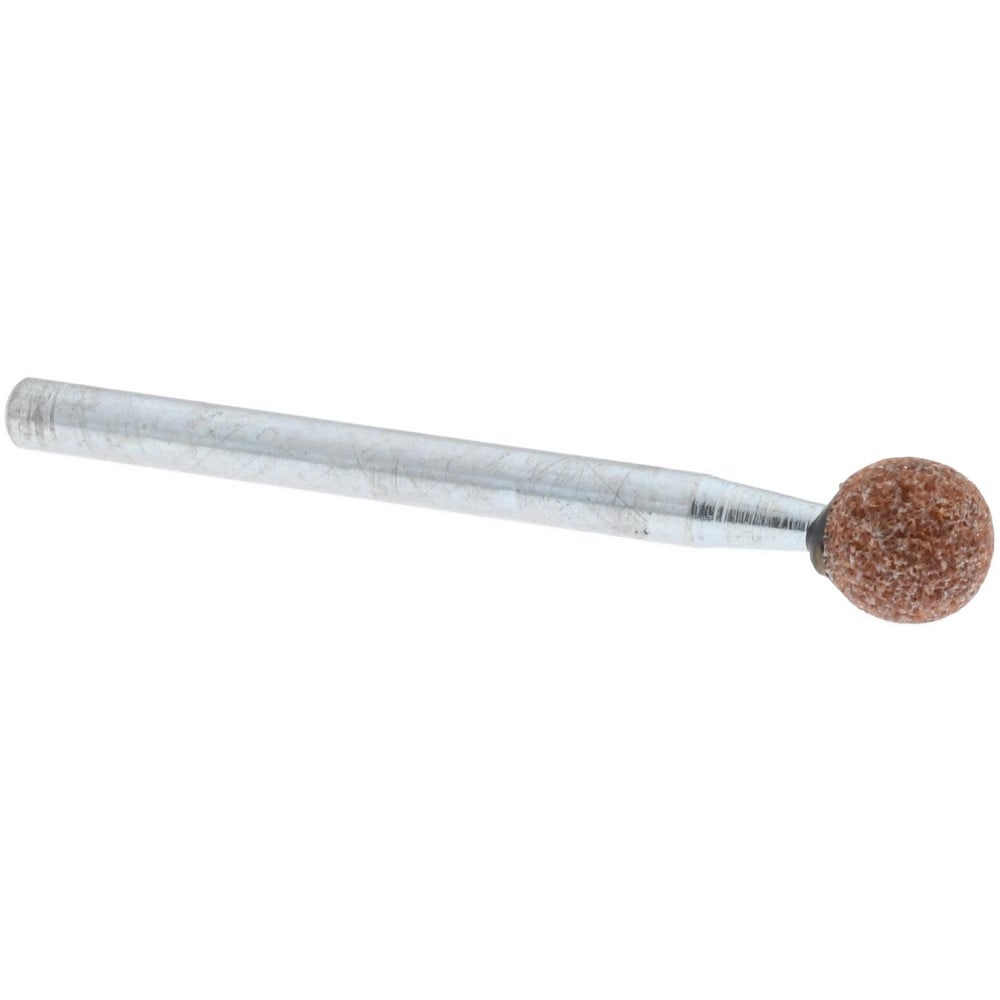 Mounted Point: 1/4" Thick, 1/8" Shank Dia, B125, 60 Grit, Medium