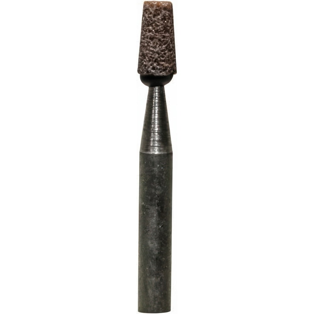 Mounted Point: 1/4" Thick, 1/8" Shank Dia, B96, 60 Grit, Medium