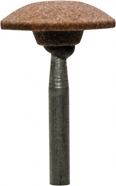 Mounted Point: 3/32" Thick, 1/8" Shank Dia, B71, 60 Grit, Medium