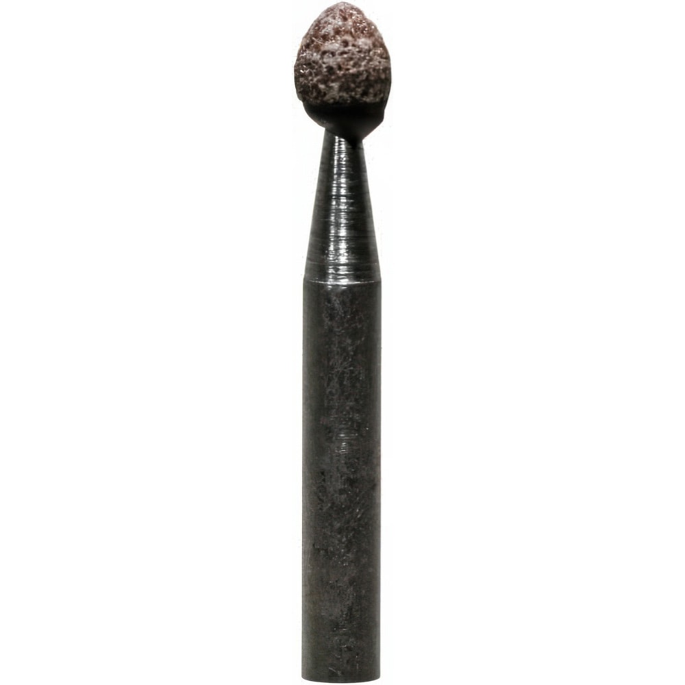 Mounted Point: 5/32" Thick, 1/8" Shank Dia, B47, 60 Grit, Medium