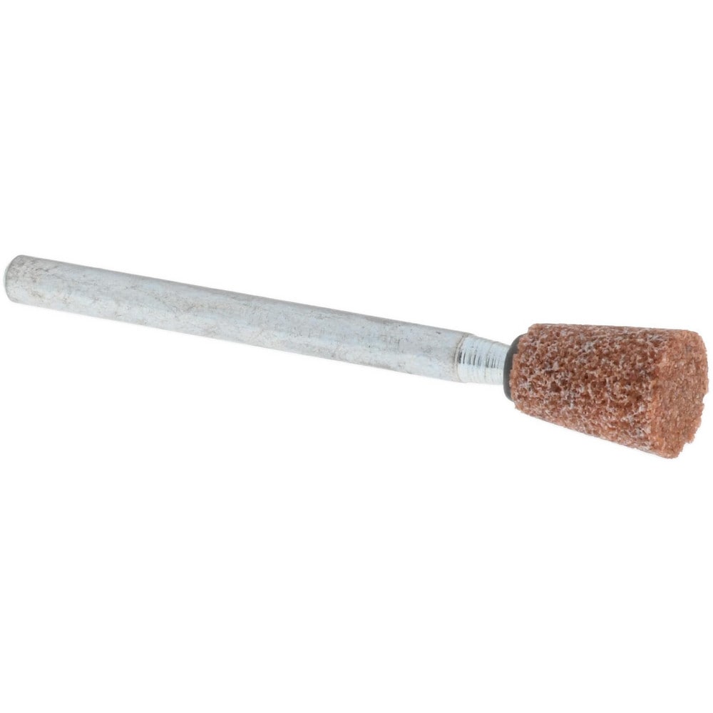 Mounted Point: 3/8" Thick, 1/8" Shank Dia, B104, 60 Grit, Medium