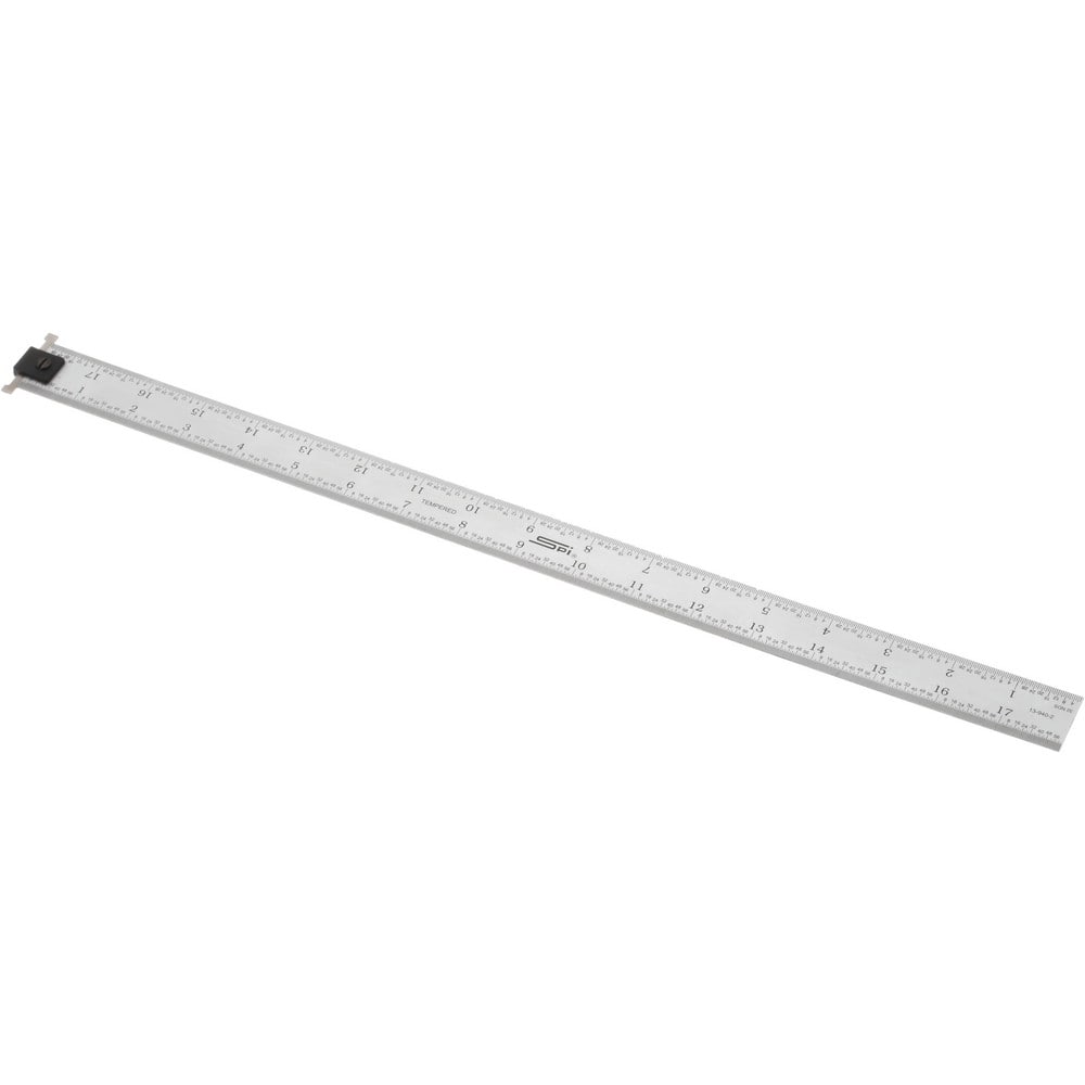  6 Metric & English Scale Metal Ruler : Office And