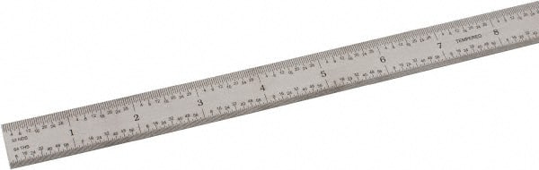 Lot of 5 SPI Stainless Steel Flexible Rule/Ruler 6 Inch Scale 5R Graduations 