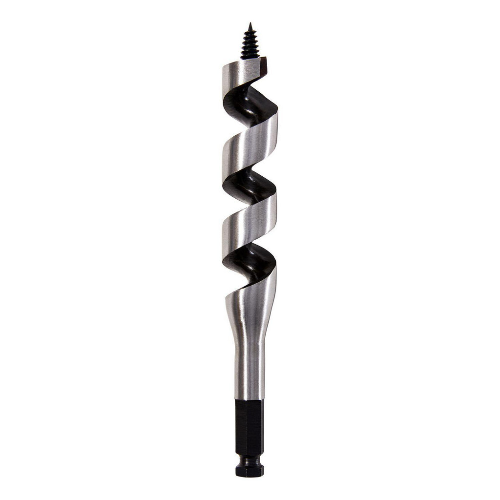 Irwin Auger & Utility Drill Bits: 1 in, 0.4370, 0.4370, Hex | Part #1779345