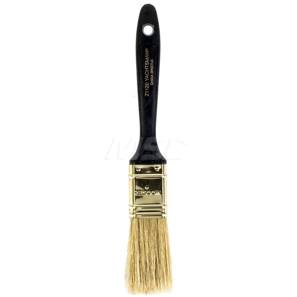 Wooster Brush - Paint Brush: 1″ Wide, Hog, Natural Bristle - 69870483 - MSC  Industrial Supply