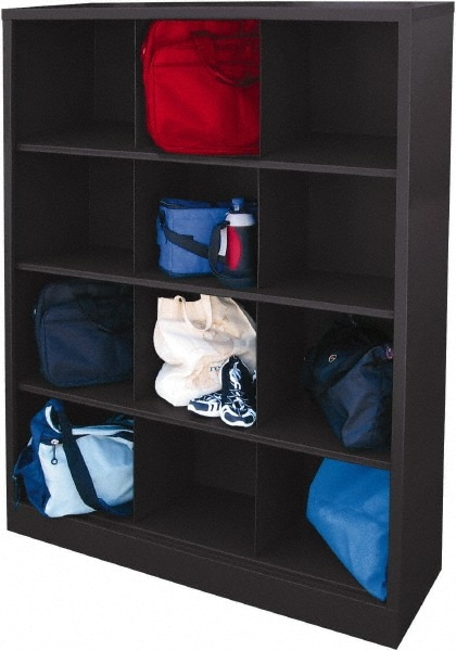 18 Inch Cabinet Mscdirect Sandusky Lee 4 Shelf Closed Shelving Cubby Cabinet 46 Inch Wide X 18