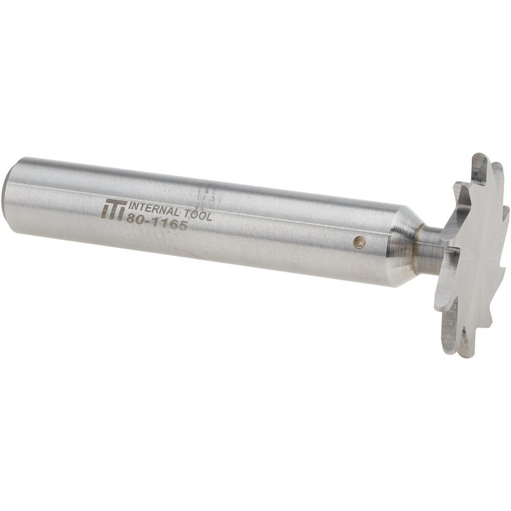 Convex Radius Cutters; Connection Type: Shank ; Cutter Material: Solid Carbide ; Relief Style: Form Relieved ; Cutter Radius: 0.0469in ; Finish/Coating: Uncoated ; Cutter Diameter: 1.2500in
