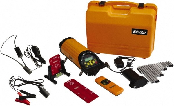 Self Leveling Pipe Laser Level: 1 Beam, Red Beam