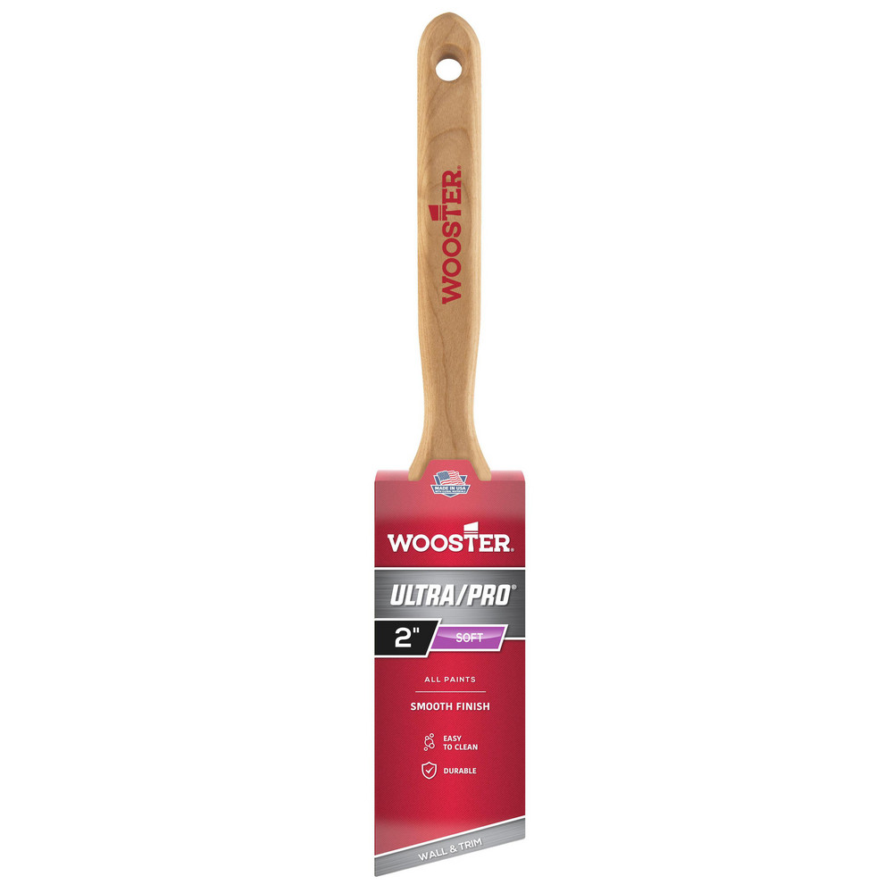 Wooster Brush Paint Brush 2" Wide, Synthetic, Synthetic Bristle