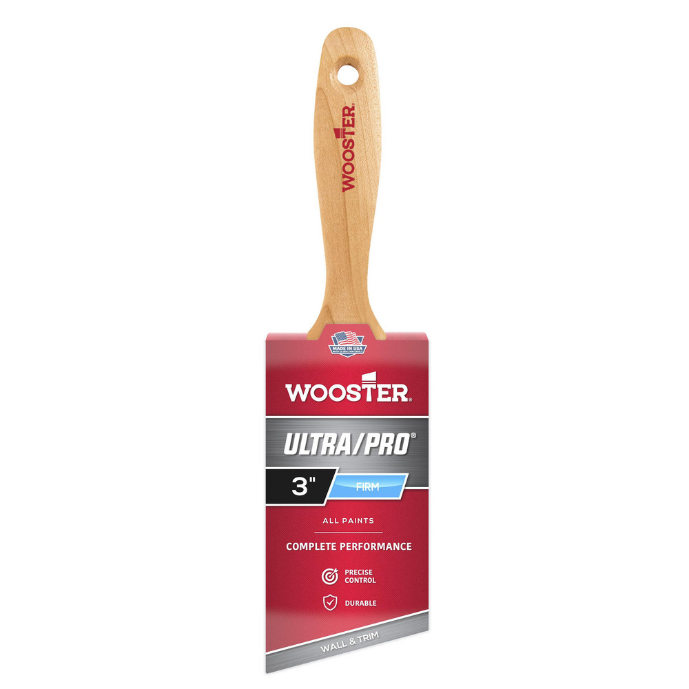 Wooster Brush 3" Angled Nylon/Polyester Varnish Brush 69839314