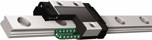 34.4mm Block L x 27mm W x 11mm H, 15mm Transverse Hole Spcg, 20mm Lateral Hole Spcg, 2-Row Mini SRS7GM Assembly