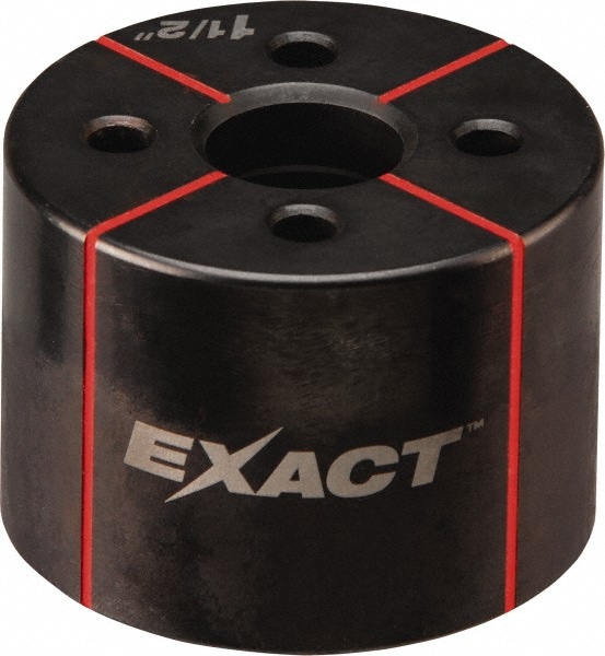 Punch Dies, Centers & Parts; Component Type: Die ; Product Shape: Round ; Overall Length: 3.9400in ; For Use With: Punch Unit ; Punch Hole Diameter (mm): 38
