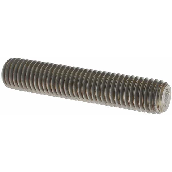 Fully Threaded Stud: 5/8-11 Thread, 3" OAL