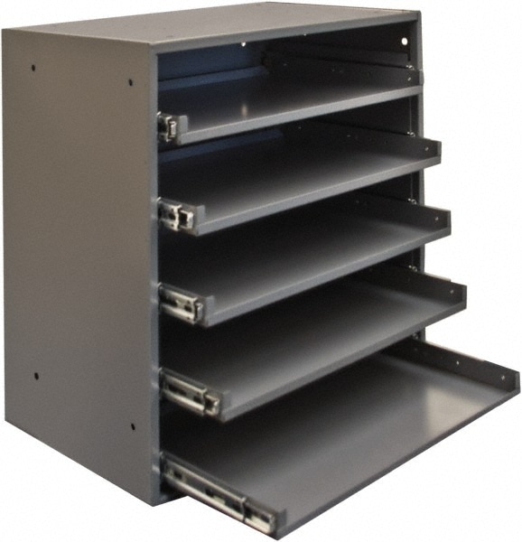 Durham 5 Drawer Small Parts Heavy Duty Bearing Slide Rack