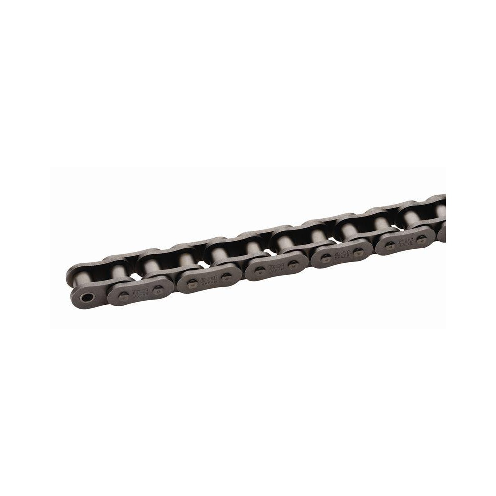 Roller Chain: Standard Riveted, 1" Pitch, 80H Trade, 10' Long, 1 Strand