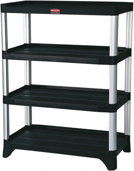 Shelving Unit, Black ,Rubbermaid, FG9T4000BLA