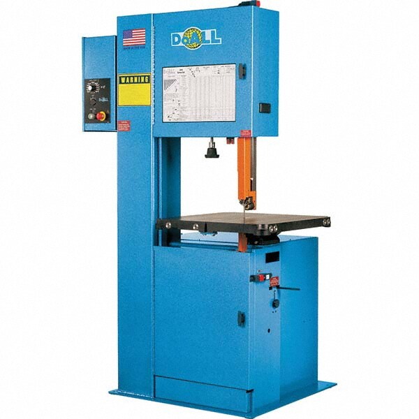 Vertical Bandsaw: Inverter Drive, 20" Throat Capacity, 13" Height Capacity