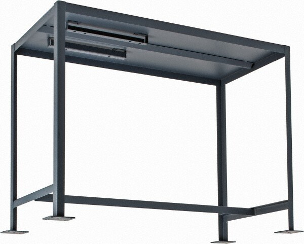 Durham 48 Wide X 24 Deep X 36 High Steel Machine Work Table