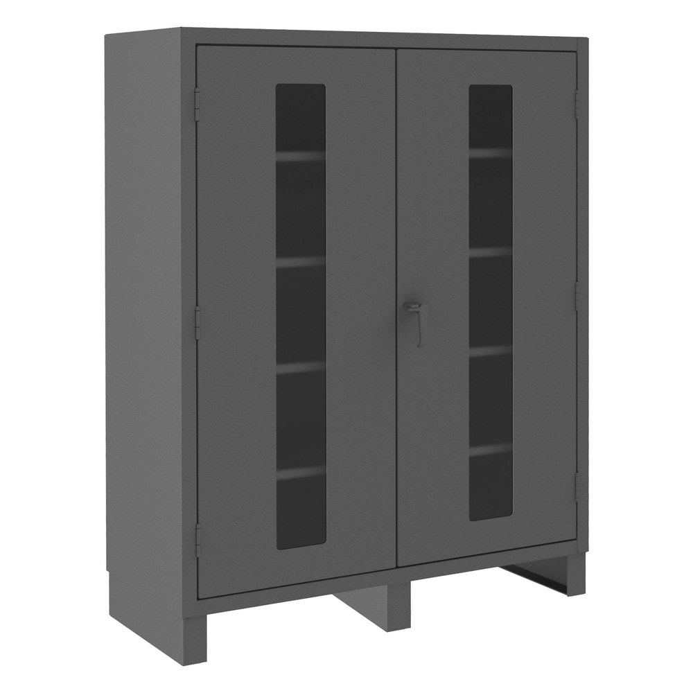 Durham - Steel Visible & Shelf Cabinet: 60