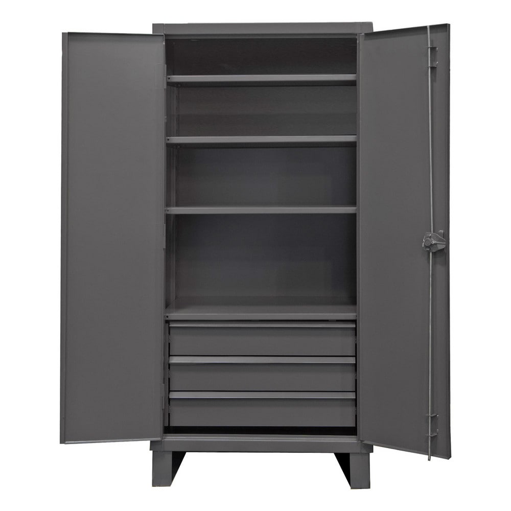 Durham HDCD243678-3B95 Locking Steel Storage Cabinet: 36" Wide, 24" Deep, 78" High Image