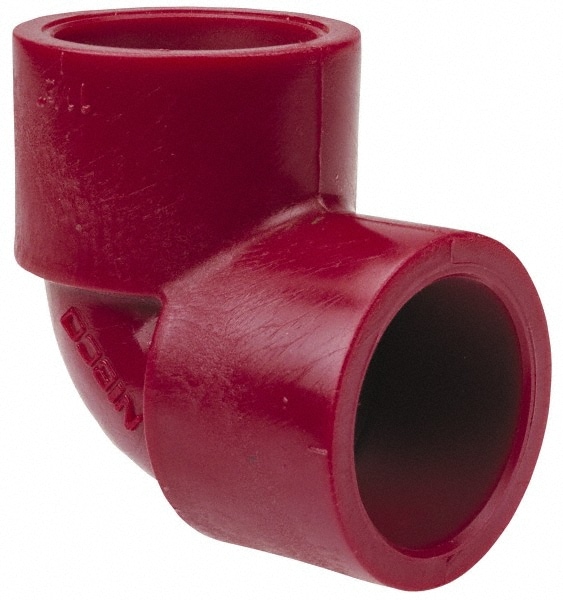 NIBCO CD01350 1" PVDF Plastic Pipe 90° Elbow 