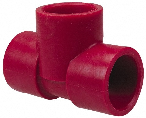 NIBCO CD01900 1-1/2" PVDF Plastic Pipe Socket Tee Image