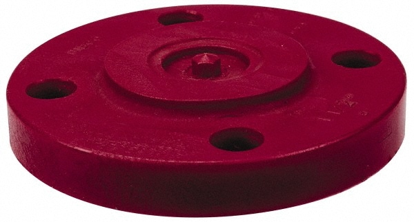 NIBCO CD03500 1/2" Pipe, 3-1/2" OD, PVDF Blind Pipe Flange 